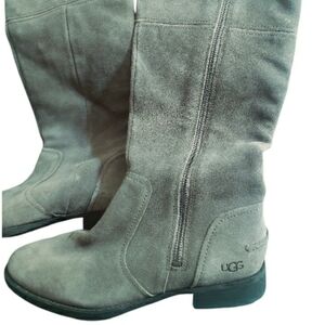 Gorgeous UGG Grey Suede Tall Knee-High Boots – NWOT – Women’s Size 8